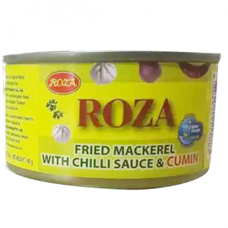 ROZA FRIED MACKEREL With CHILLI SAUCE &CUMIN 140GM